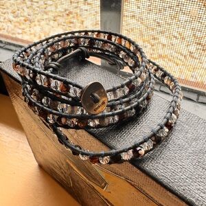 Chan Luu leather wrap bracelet